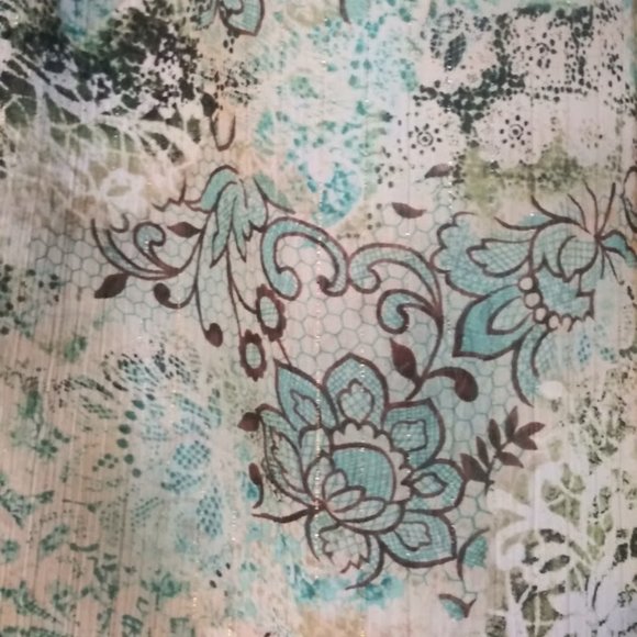 Lane Bryant women's size 14\16 multicolored blouse - Picture 4 of 10